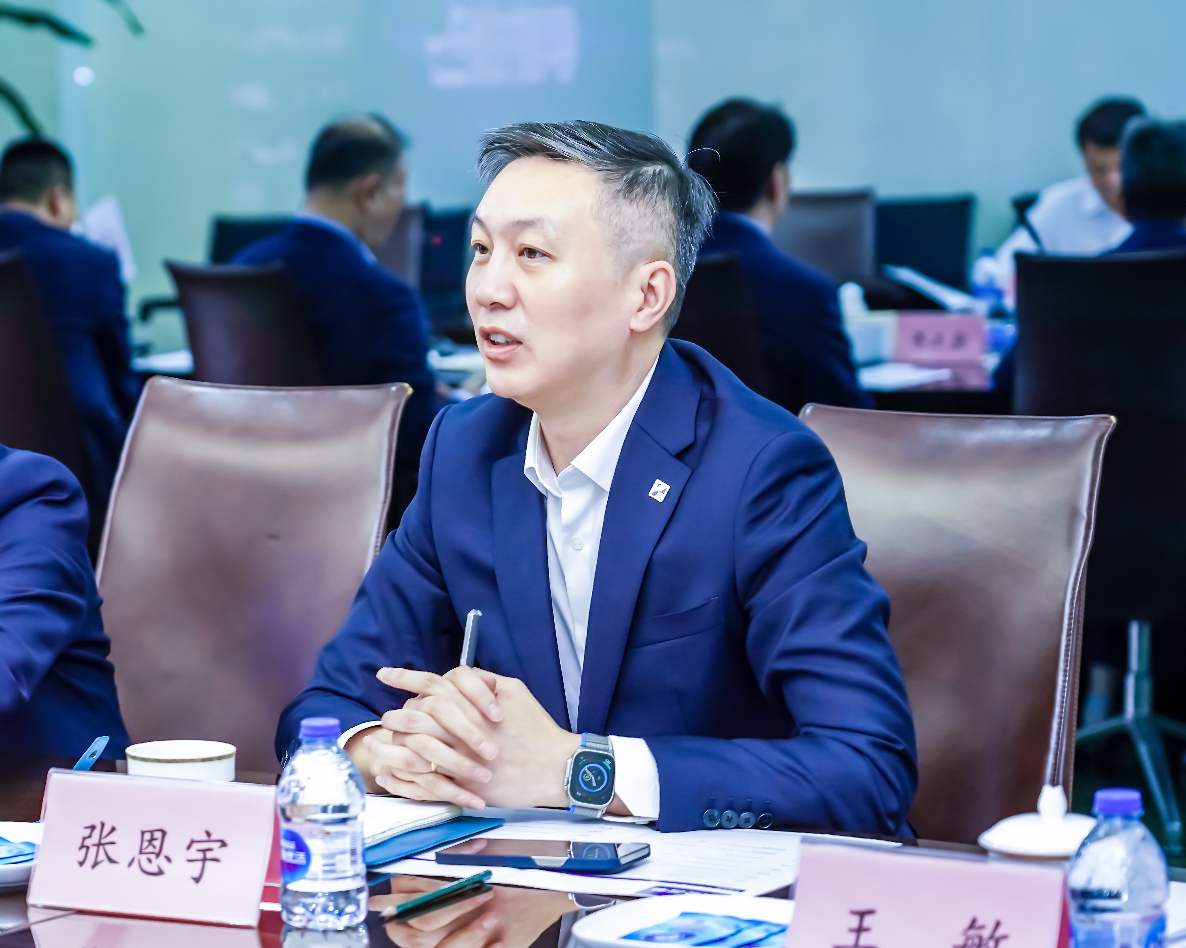 中国石化辅导刘会友、张建阔一行莅临公海赌船官网参观调查(图8) 中国石化辅导刘会友、张建阔一行莅临公海赌船官网参观调查(图8)